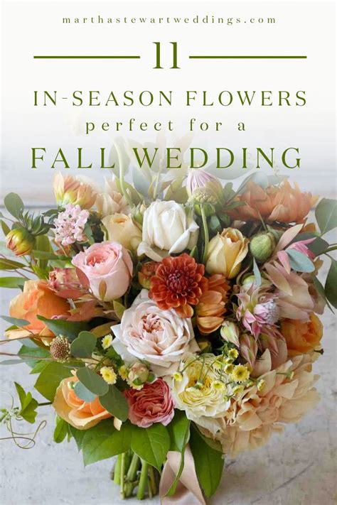 24 Ways To Use In Season Flowers In Your Fall Wedding