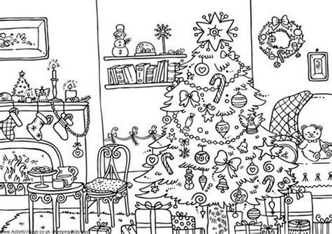 Christmas instant photo frame tree. Christmas Coloring Pages for Adults - Best Coloring Pages For Kids