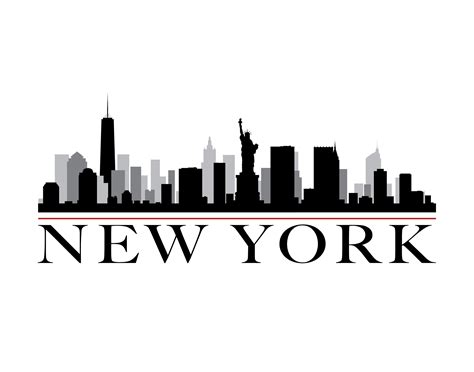 New York City Skyline Diy Printable Wall Art New York Print New York