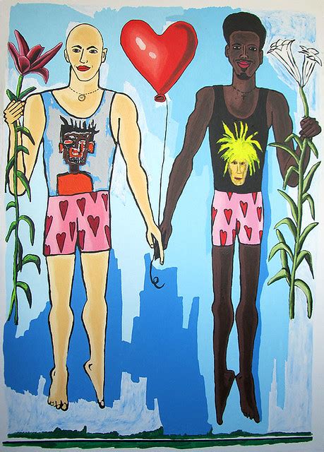 Gay Art Homosexual Couple Queer Art Paintings Lgbt Painter Flickr
