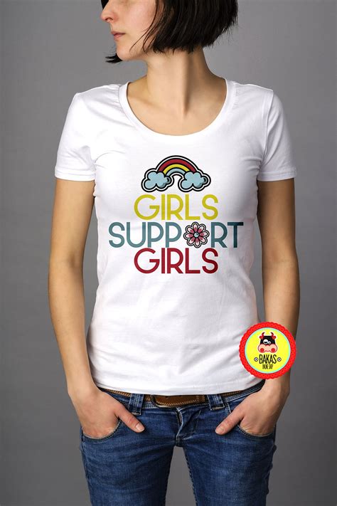 Girls Support Girls T Shirt Feminist Shirt Feminism Girl Power Shirt