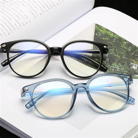 Hjybbsn 2018 Glasses Glasses Female Brand Designer Square Myopia Anti Blue High Definition