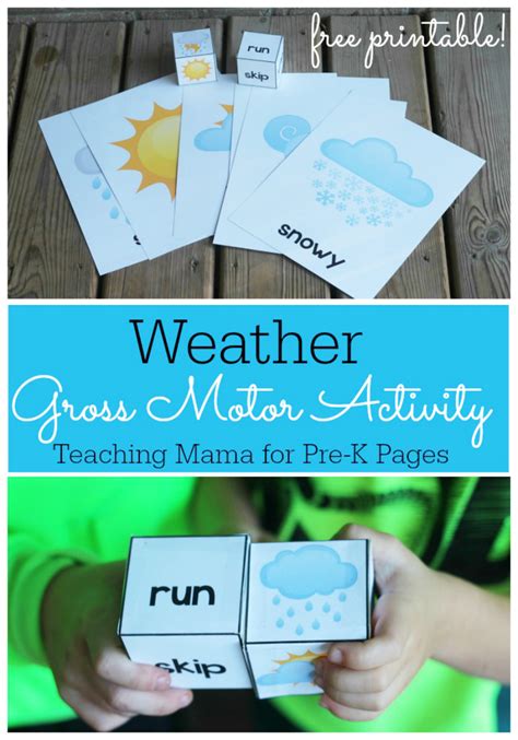 Worksheets, esl printable exercises pdf, handouts. Weather Theme Movement Game