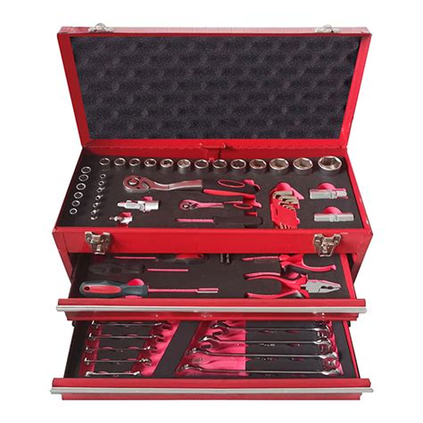 Top Tech 92 Piece Automotive Tool Kit With 2 Drawer Chest Euro Car Parts