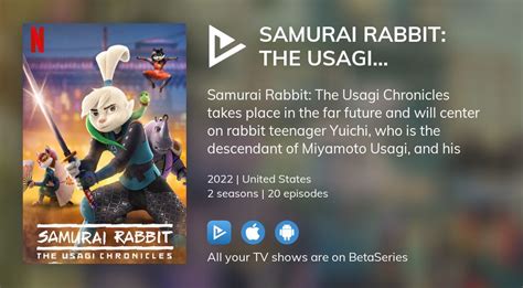 Where To Watch Samurai Rabbit The Usagi Chronicles TV Series Streaming Online BetaSeries Com