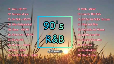 Best 90s R And B Songs Playlist Youtube