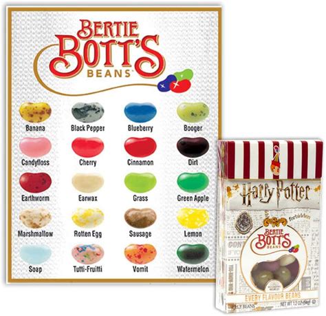 Harry Potter Bertie Botts Every Flavour Jelly Belly Beans Oz 34g X3 Ubicaciondepersonas