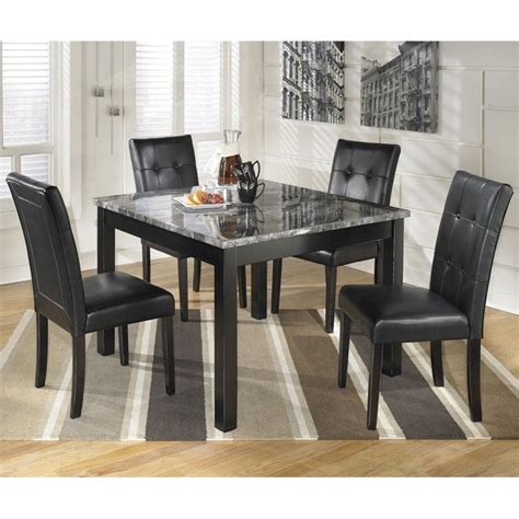 4.0 out of 5 stars 1. Ashley Furniture Maysville 5 Piece Square Dining Table Set ...