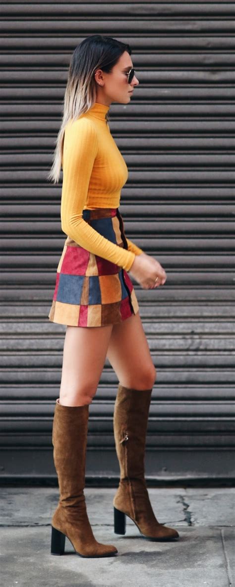 33 Awesome Fall Mini Skirts To Wear Now 2021