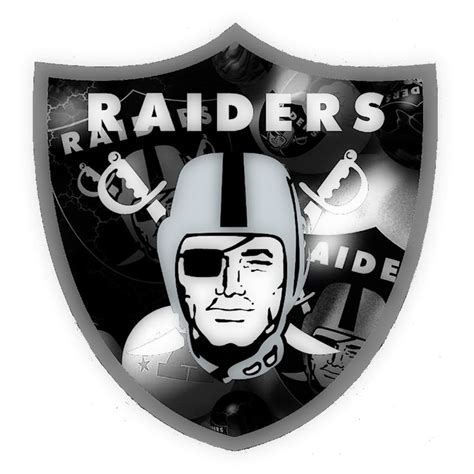 The oakland raiders logo is one of the nfl logos and is an example of the sports industry logo from united states. Oakland Raiders Logo | Oakland raiders logo, Oakland ...