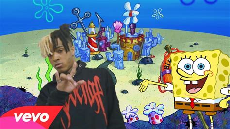 Xxxtentacion Ft Spongebob Run Up On Me Official Music Video Youtube