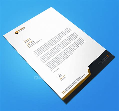 Modern Letterhead Graphic Prime Graphic Design Templates