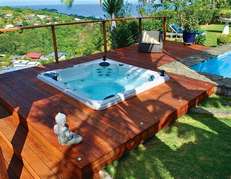 15 Stunning Hot Tub Landscaping Ideas Buds Pools Hot Tub Landscaping Hot Tub Patio Hot Tub