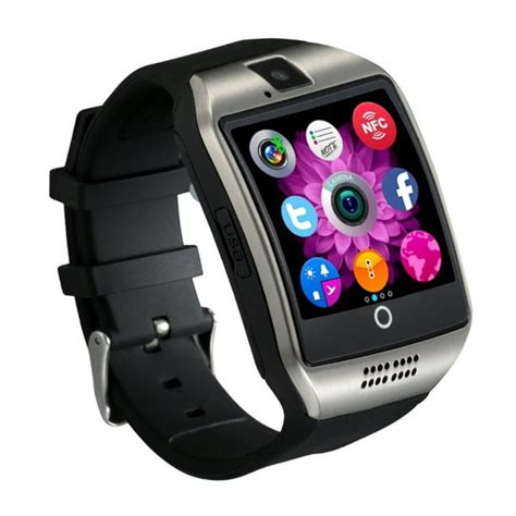 Amazingforless Silver Bluetooth Smart Wrist Watch Phone Mate For