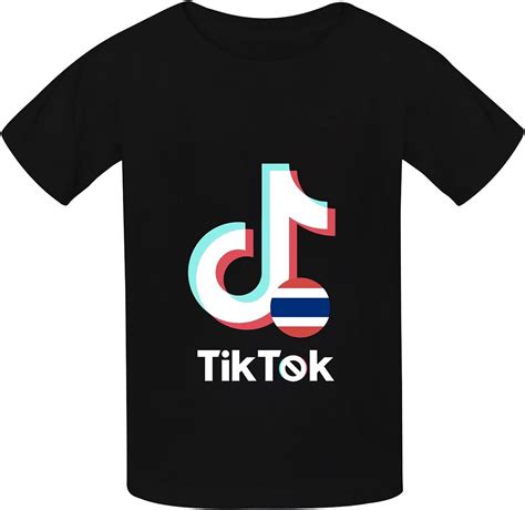 266 Tik Tok 5 Boys And Girls Athletic Short Sleeve Teen Top Shirtsn