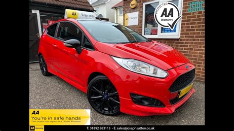 Ford Fiesta Zetec S Red Edition Youtube