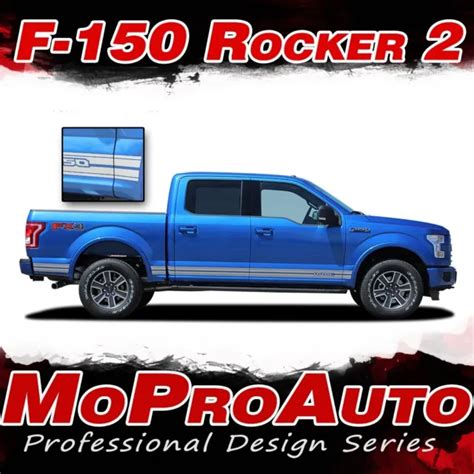 2015 2020 Ford Truck F 150 Rockers Vinyl Graphics Stripes 3m Decals