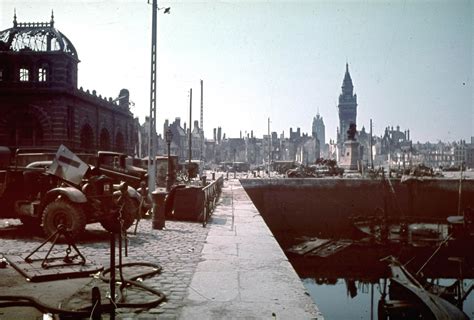 Dunkirk is a small town on the coast of france that was the scene of a massive military campaign during world war ii. Rarely Seen Color Photographs of the Aftermath of the Battle of Dunkirk in 1940 ~ Vintage Everyday