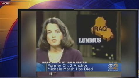Former Tv News Anchor Michele Marsh Dead At 63