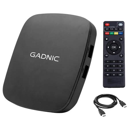 Tv Box Gadnic Tx 800t Quadcore 8gb 1gb Ram 4k Wifi Gadnic
