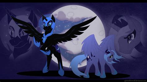Nightmare And Luna Nightmare Moon My Little Pony Princess Princess Luna