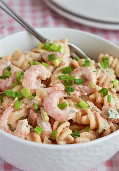 Amazing Shrimp Pasta Salad Recipe How To Make It