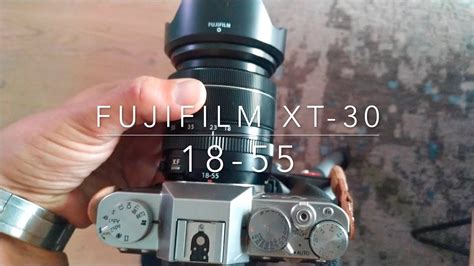 Fujifilm X T30 With Xf 18 55 Mm F2 8 4 Test Youtube