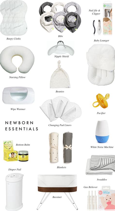 Baby Essentials Checklist Yarefoundation