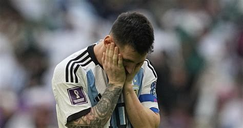 The Lionel Messi S Reaction After Argentina S Loss To Saudi Arabia