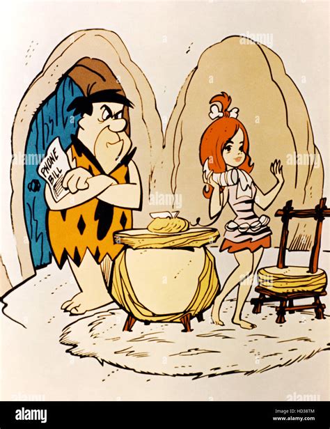 The Pebbles And Bamm Bamm Show From Left Fred Flintstone Peebles Flintstone 1971 76 Stock
