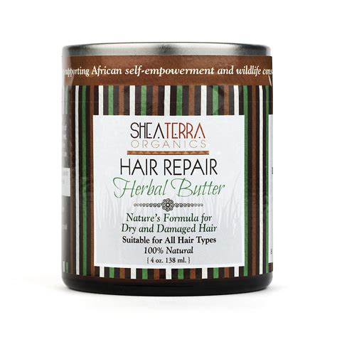 Shea Terra Organics Hair Repair Herbal Butter Natural Hair