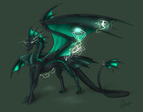 Electric Dragon By Wiiolis On Deviantart