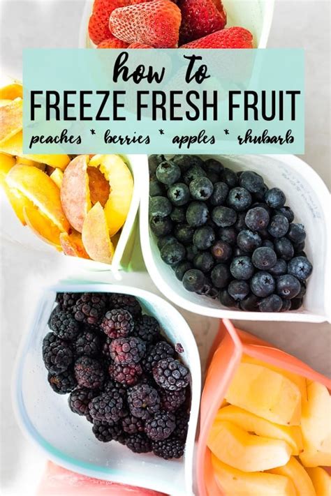 Fruit Freezing Guide How To Freeze Fresh Fruit Sweet Peas And Saffron