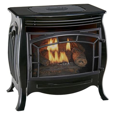 Duluth Forge Dual Fuel Ventless Gas Stove Gloss Finish Remote Control Model Fdsr25 Gf 170046