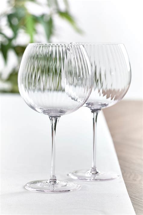 Buy Clear Sienna Set Of 2 Gin Glasses From Next Ireland