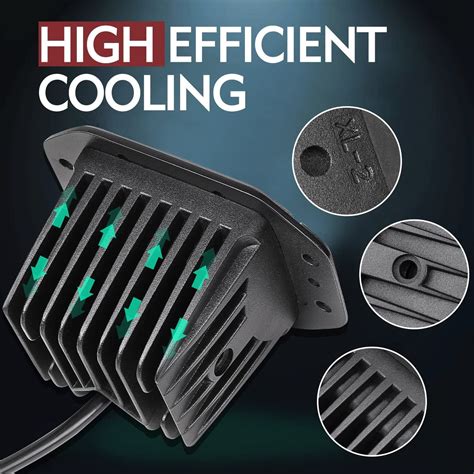 Maybe you would like to learn more about one of these? Flush Mount LED Pods, OFFROADTOWN 2pcs 5'' 78W Driving ...