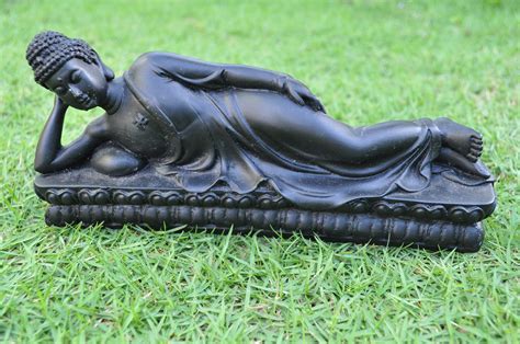 black stone reclining buddha i bought in vietnam reclining buddha outdoor decor garden sculpture