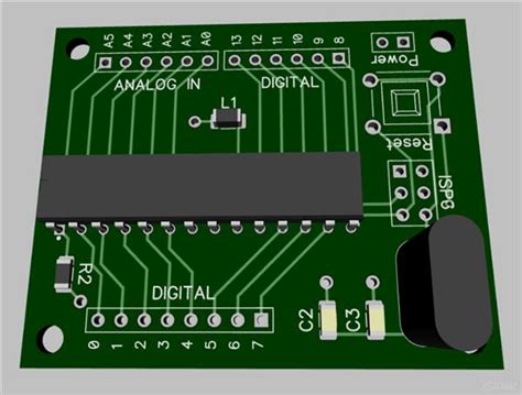 Atmega328 Pu Wrapper Share Project Pcbway Projects Wrappers Arduino