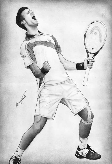 Novak Djokovic By Dmg On Deviantart