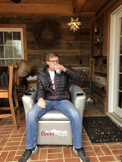 Recently Got This Coors Light Chair Speaker Beer Cooler At A Local Thrift Store Moving Her Into