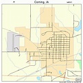 Corning Iowa Street Map 1916500