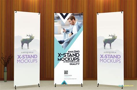 X Banner And Roll Up Banner Mockups Vol 1 On Behance