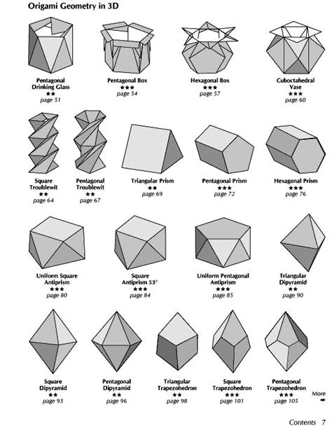 Simple Origami Geometric Shapes Origami Wall Geometric Shapes Paper