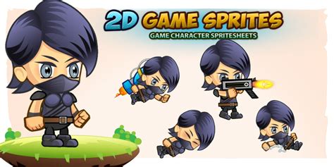 2d Game Character Sprites 16 By Dionartworks Codester