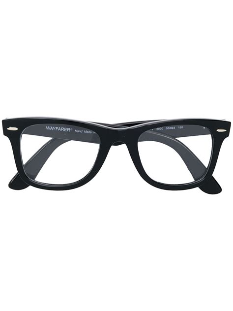ray ban wayfarer frame glasses farfetch