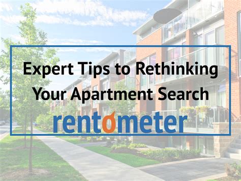 Expert Tips To Rethinking Your Apartment Search