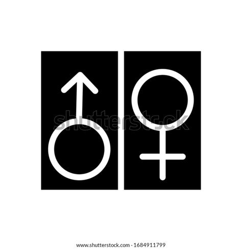 Male Female Sex Symbolsgender Symbol Icons Stock Vector Royalty Free 1684911799 Shutterstock