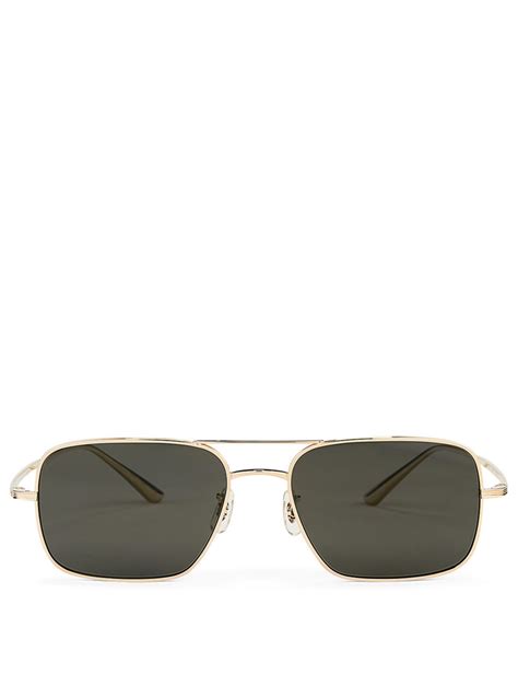 Oliver Peoples Victory Aviator Sunglasses Holt Renfrew Canada