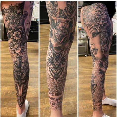 85 Amazing Leg Sleeve Tattoo Ideas 2024 Inspiration Guide