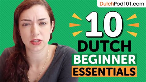 learn dutch 10 beginner dutch videos you must watch youtube